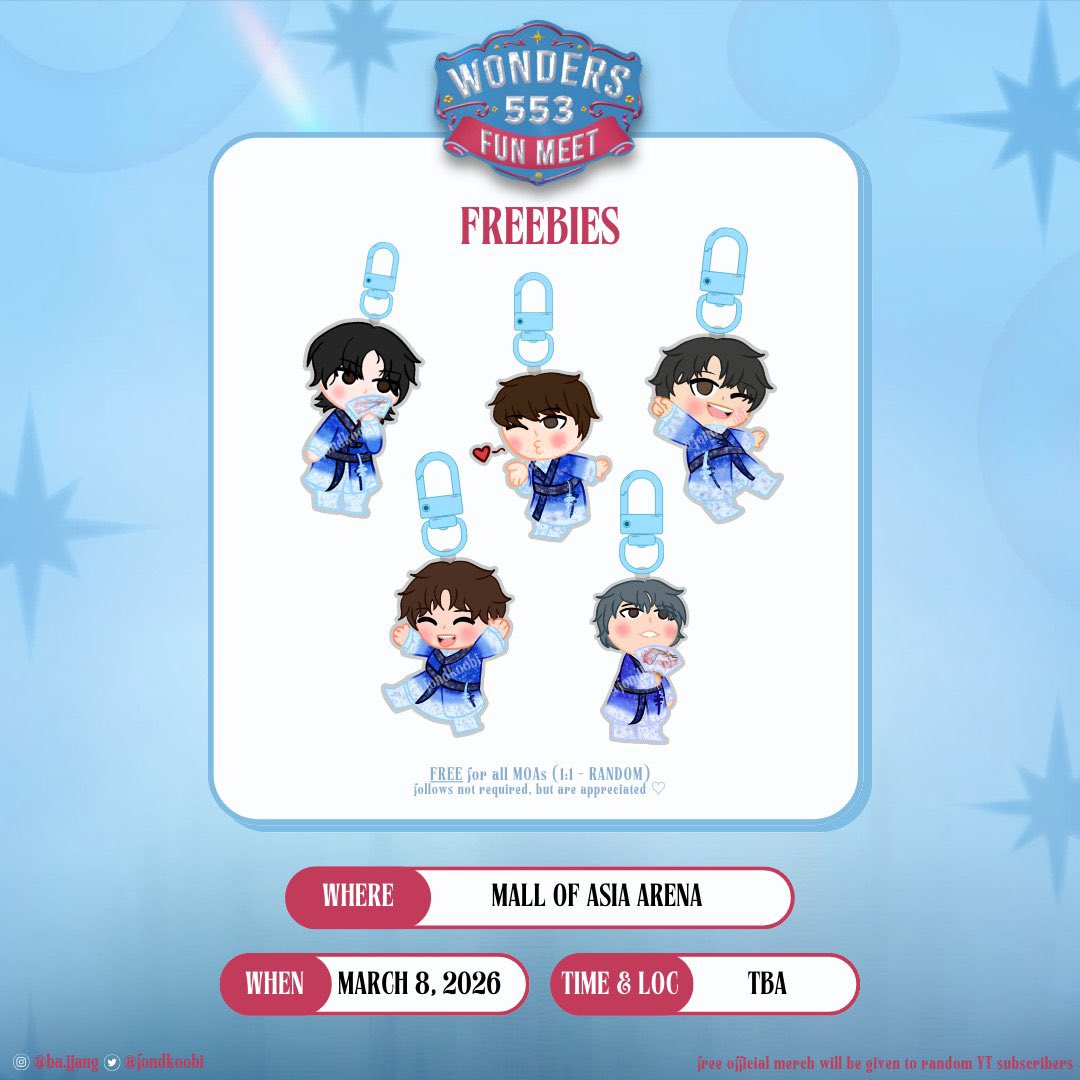 HELP RT PLS 🥺🩵

wts lfb ph
txt dunkin' wonders 553 funmeet
(1) LOWER BOX LBA 207 Row 5 (E) Ticket + 1 random keyring 
Close to stage !!!

₱6,300 (SRP + online fee)
dp: ₱100 - for meet up, deductable from total

claimed
📍sm aura / podium / estancia OR SDD

#TXTWondersAt553