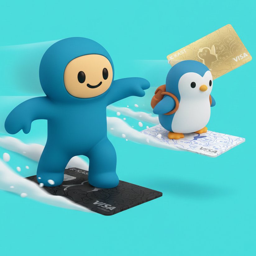 What would I do first when I receive the <a href="/KASTxyz/">KAST</a> × <a href="/pudgypenguins/">Pudgy Penguins</a> card? 👀

I’d start by putting it to use immediately. Testing where it works, what access it unlocks, and how seamlessly it connects onchain identity with real-world payments. A product like this should move