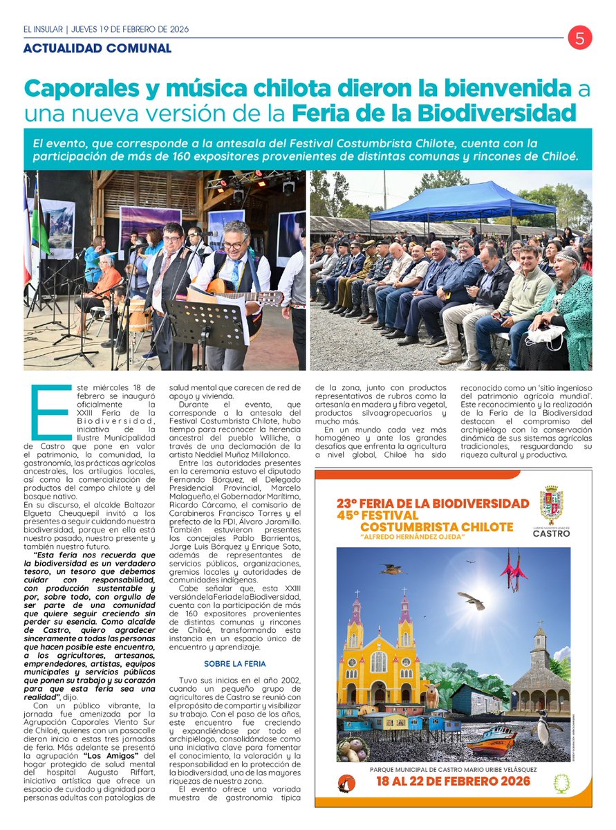 Ilustre Municipalidad de Castro tweet media