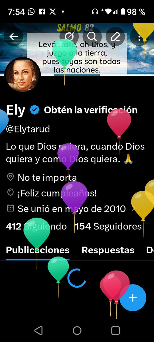 Elytarud's tweet photo. Feliz cumpleaños pa mi 💃🤣💃🤣🎂🥂🍾 https://t.co/oRrQQTq4HM