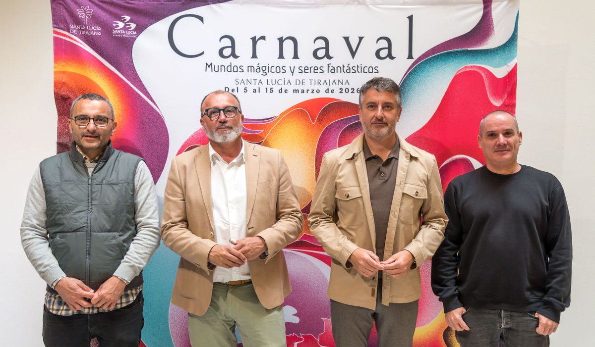 Vecindario celebrará el Carnaval de Mundos Mágicos con Nueva Línea, Edwin Rivera y Combo Dominicano. #SantaLucia #CarnavalMundosMagicos #Vecindario n9.cl/7kb11f