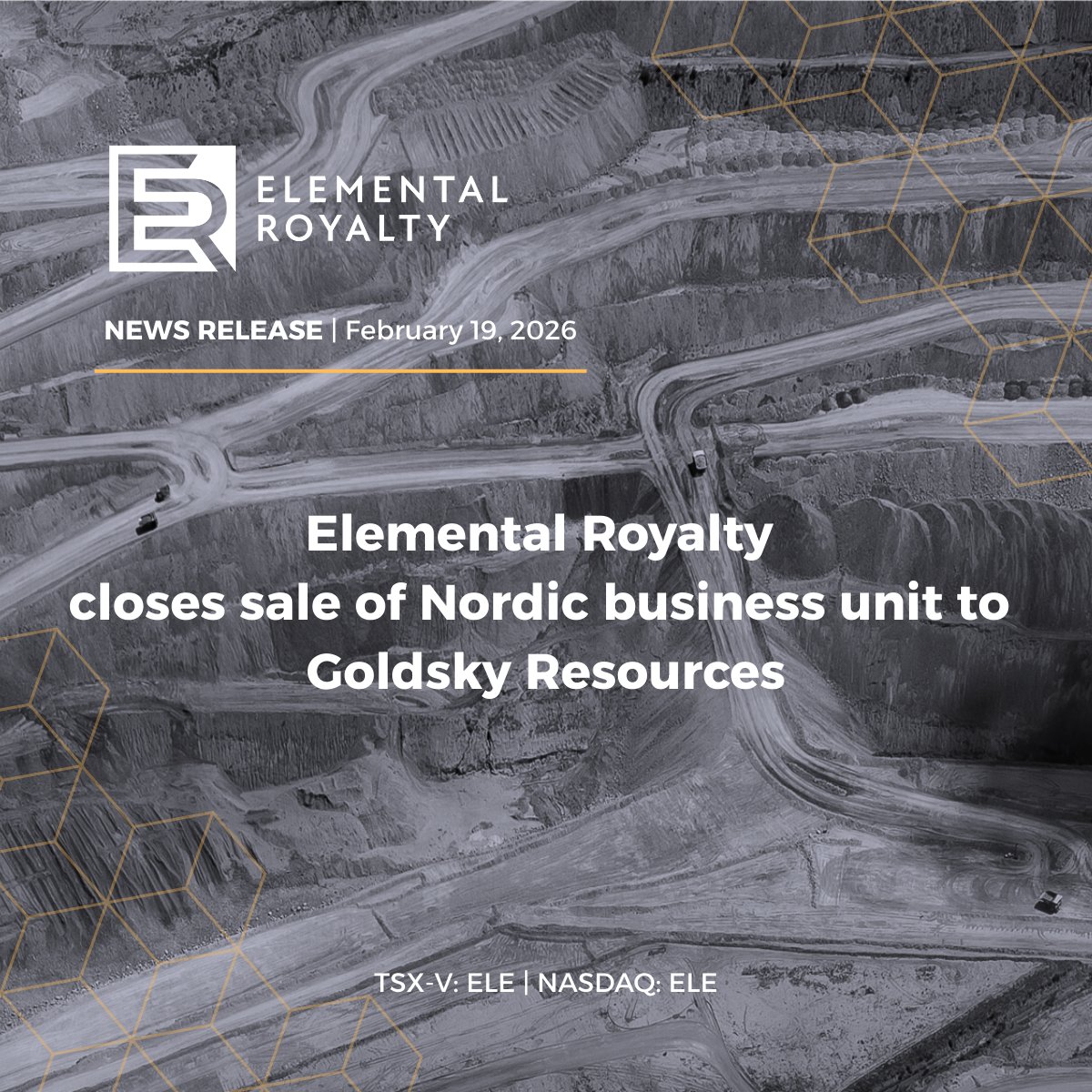 Elemental Royalty Corporation tweet media