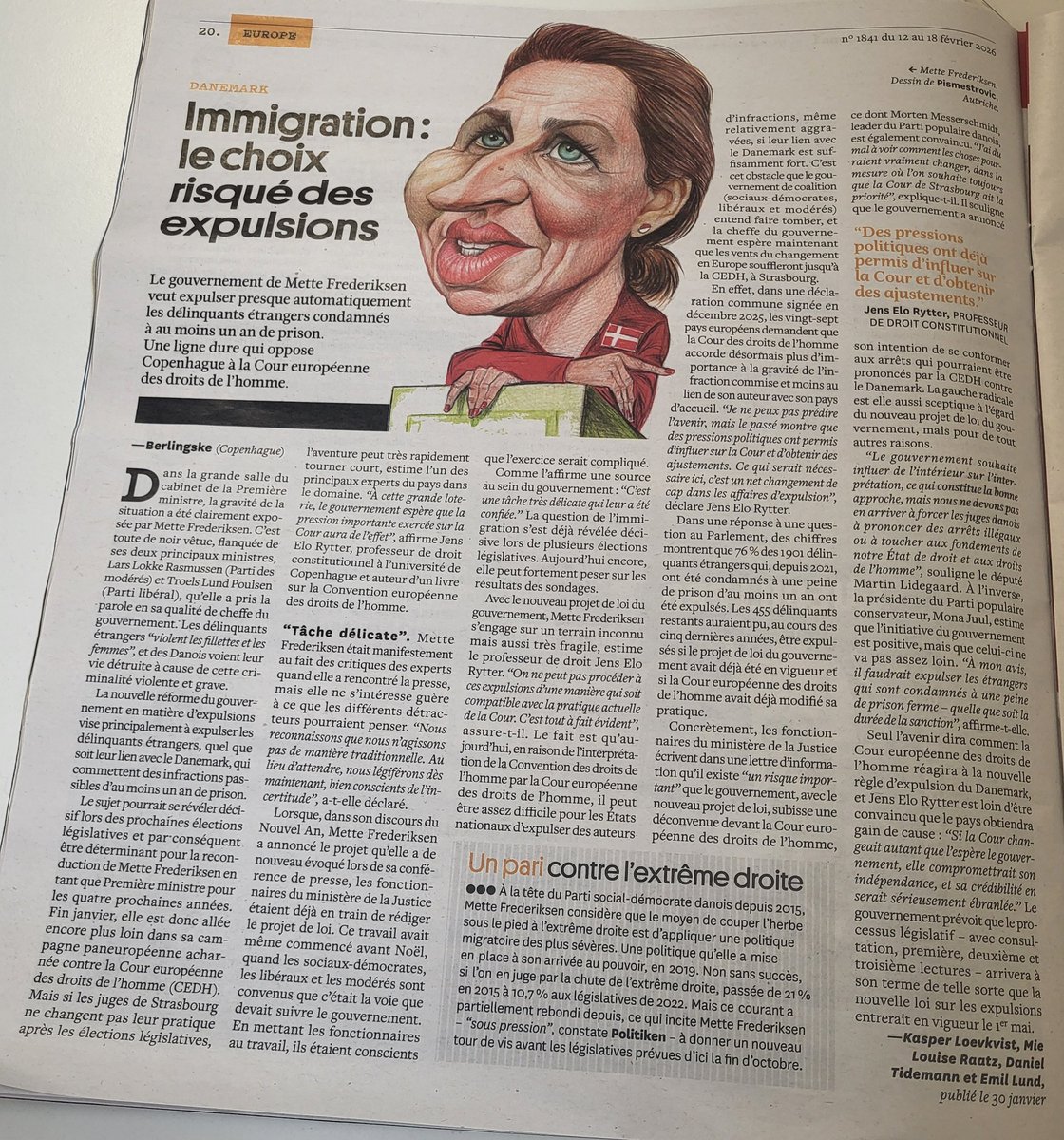 Le Monde diplo découvre que le Danemark expulse les délinquants étrangers condamnés et parle de "choix risqué".
Risqué pour qui ? Pour les criminels, sans doute. Pour les citoyens ? Surtout du bon sens !

Quand le réel contredit l’idéologie, l’idéologie s’indigne
#Immigration