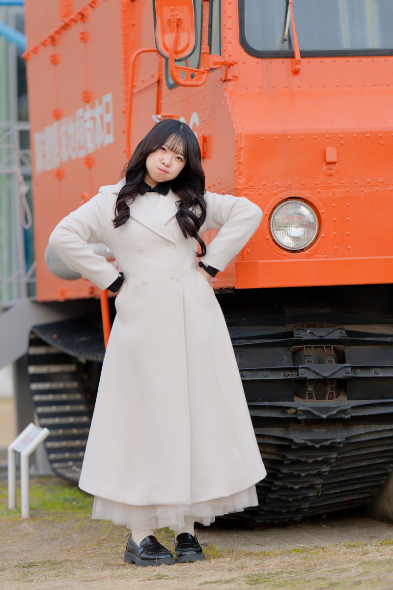 2026/2/14
RARE撮影会　名古屋港夜撮
model:華純るいさん

南極観測出発します🫡

#RARE撮影会 #華純るい #ポートレート #portrait