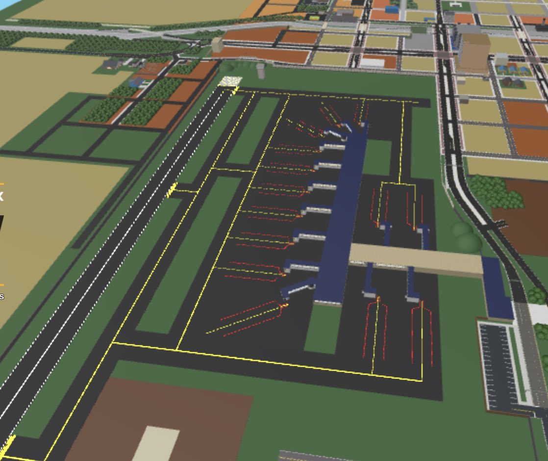 morseville's tweet photo. Upgrades have been completed at the Alexis-Smiths Mill Airport as of yesterday. #RobloxDev https://t.co/Lq3fPXsE9e