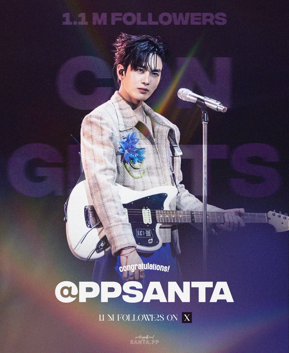 Congratulations for 1.1M followers on X 🎉🥳

พี่ต้าแจสเปอร์ของพวกเรามีคนตามบน X ครบ 1.1 ล้านคนแล้วค้าบบบ ขอบคุณทุกคนที่ค้นพบคุณเจ้าบ้านของเรา ขอบคุณต้าที่คอยพัฒนาตัวเองและทำผลงานดีๆให้เราได้ชมอยู่เสมอ ขอให้ต้ามีคนรัก ค้นพบเพิ่มขึ้นแบบนี้ต่อไปเรื่อยๆ รักน้าา🤍

#Santapp <a href="/Ppsanta/">Santapp</a>