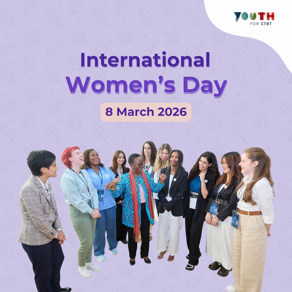 Youth4CTBT's tweet photo. Empowered women empower non-proliferation and disarmament!
This International Women’s Day, the CTBTO Youth Group celebrates the women advancing science, strengthening multilateralism, and shaping a safer future for all🌍
#CYG #InternationalWomensDay https://t.co/zvBovnO53t