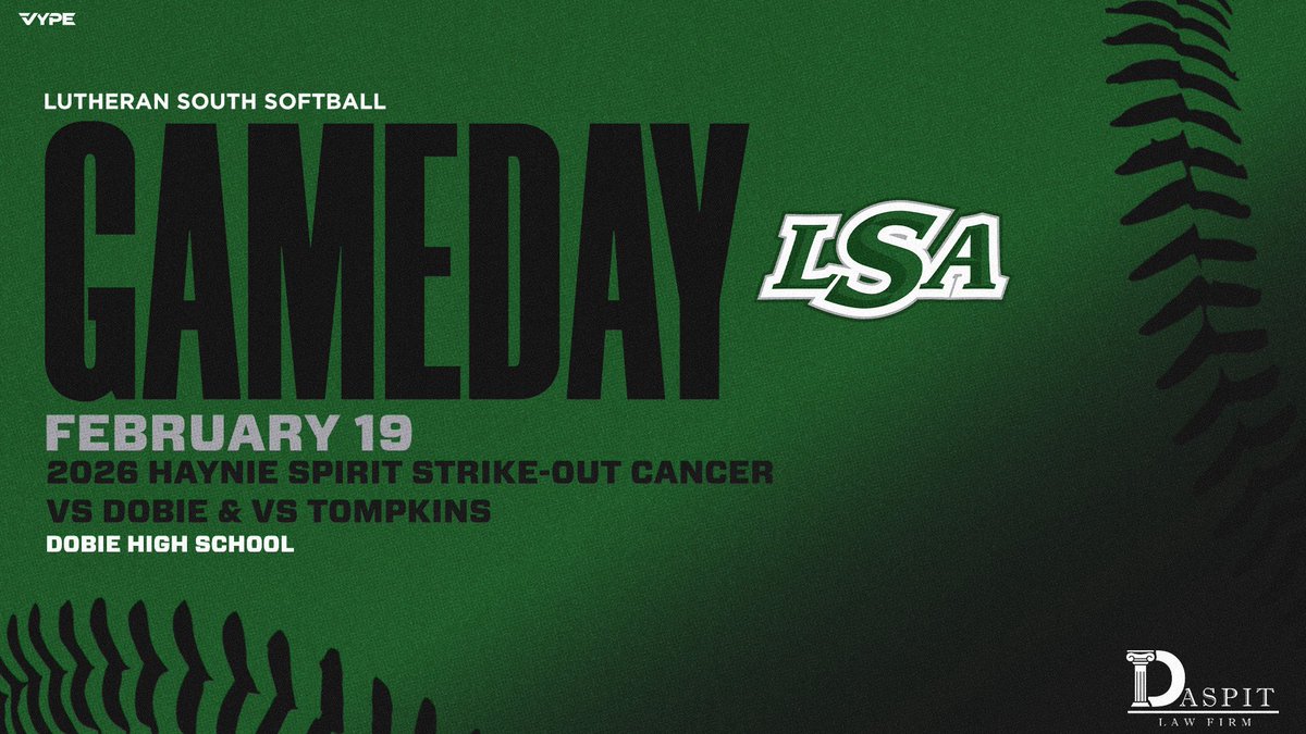 Lutheran South Academy Softball tweet media