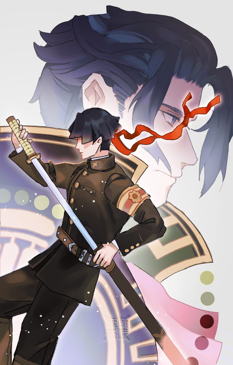 #大逆転裁判　#亜双義一真　#バロック・バンジークス
痕迹