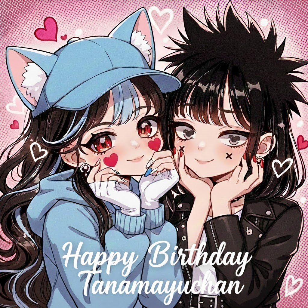 のんたん！ これはハチワレまゆことバツ丸のんたんだね🫶 ありがとう