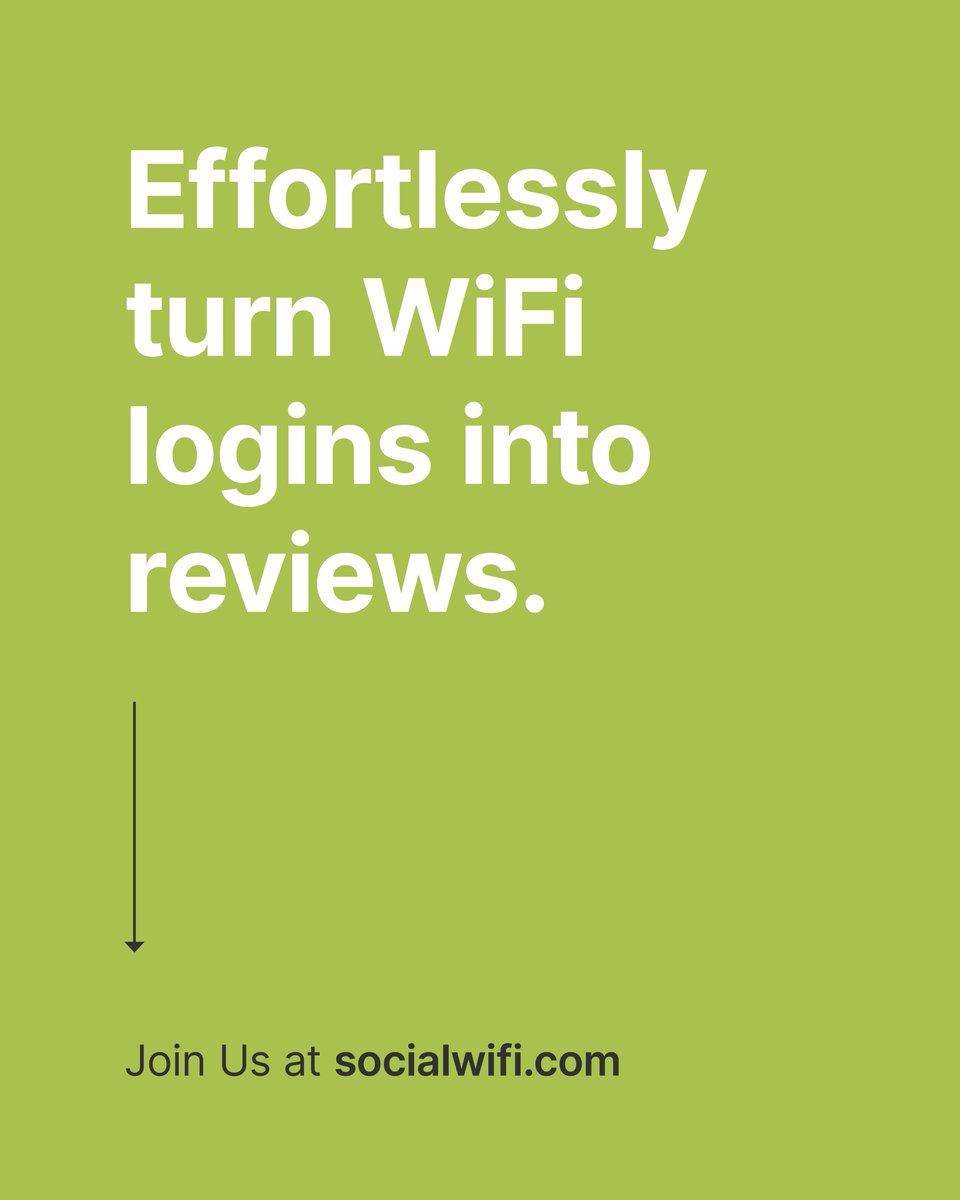 One of our hotel clients activated Social WiFi’s built-in Review System with a simple one-time setup. 𝗧𝗵𝗲 𝗿𝗲𝘀𝘂𝗹𝘁? 𝟯𝟬𝟬 𝗻𝗲𝘄 𝗿𝗲𝘃𝗶𝗲𝘄𝘀 𝗶𝗻 𝗷𝘂𝘀𝘁 𝗼𝗻𝗲 𝗺𝗼𝗻𝘁𝗵.

#WiFiMarketing #HospitalityMarketing #OnlineReviews  #EmailAutomation #DigitalMarketing