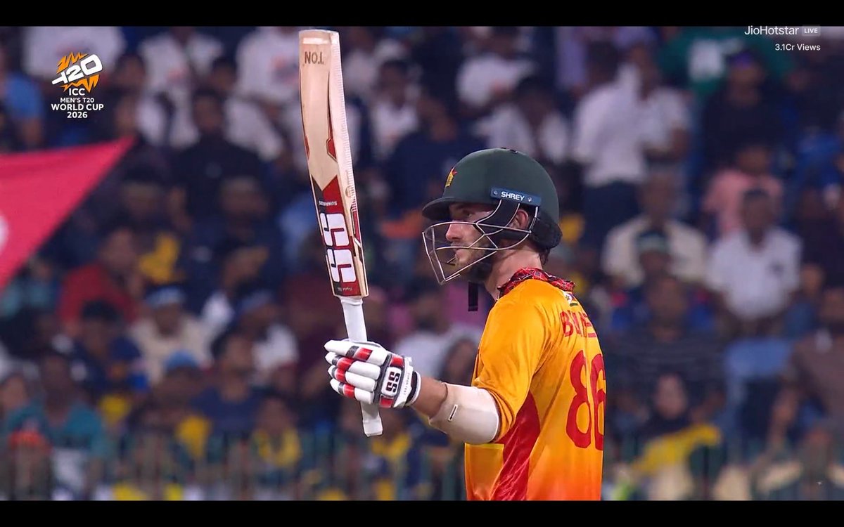 - 48*(36) vs Oman.
- 64*(56) vs Australia.
- 63*(48) vs Sri Lanka.

THE SILENT HERO OF ZIMBABWE - 22 YEAR OLD BRIAN BENNETT. 💪