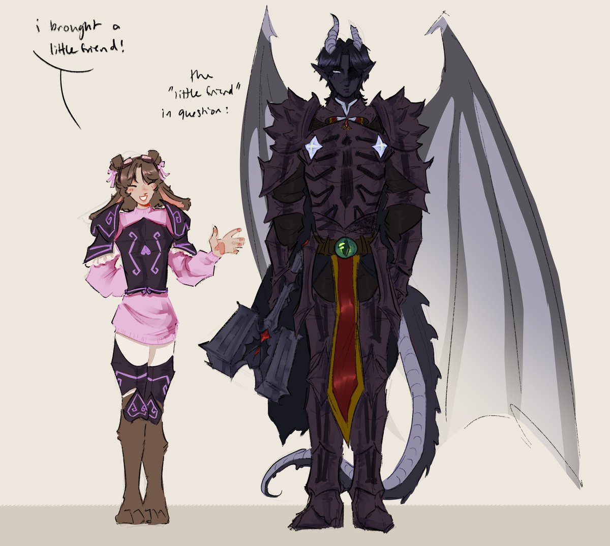 DAY 99

jumper and her """little""" friend ! #minutetechfanart - 👑