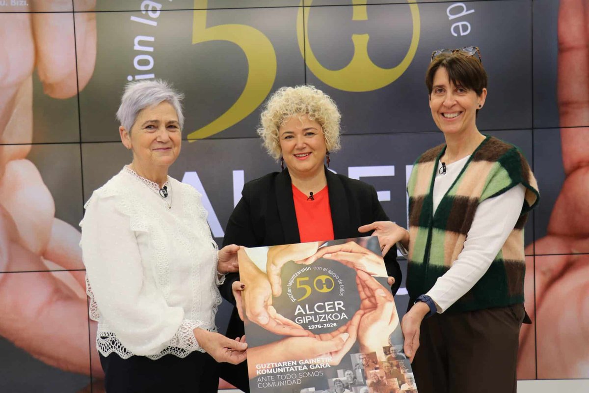 MasDUnoGipuzkoa's tweet image. Con Eduardo Yañez
Más de uno Gipuzkoa 19/02/2026 labur.eus/ue7qt842 
@GetariakoUdala Mundubira Espazioa 
#ALCER Gipuzkoa cumple 50 años
La Anunciata Ikastetxea 
#OnEgin
@Irun_informa En busca de tu aventura 
Concierto Solidario de los jovenes 2026 #Aiete