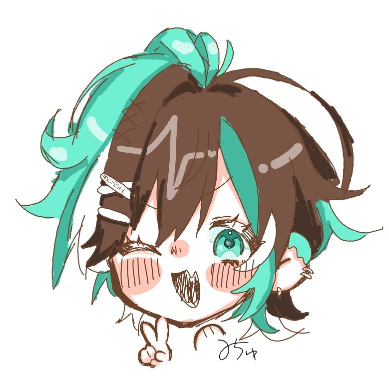 チョコミントの日（＝みっちゃんの日）と聞いたので私が描いた歴代