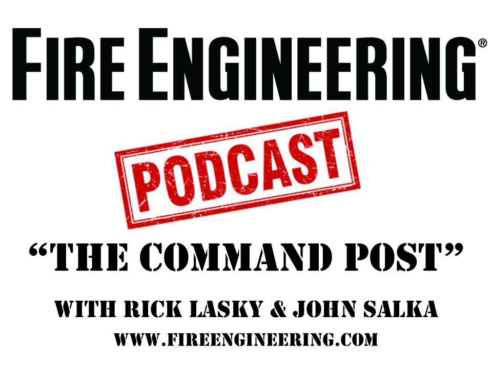 chieflasky's tweet photo. Catch our latest Fire Engineering Podcast “The Command Post” TONIGHT at 7:30 Eastern. Our topic: “The Can.” Assigned to who, when, and why? @chieflasky @chiefsalka @fireengineering https://t.co/yFWbvKUur5 #thecommandpost https://t.co/gddQOSUG27