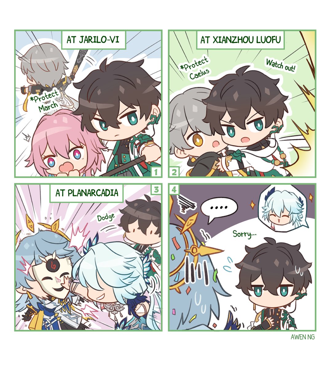 * Pats Sunday * 🥹 
#HonkaiStarRail 