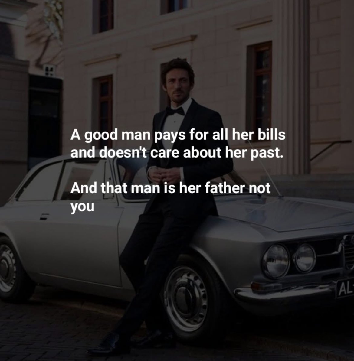 SamSiff's tweet photo. You are just another man, don’t try to be her father.
So, it’s not your responsibility to pay her bills. https://t.co/8jZwPqj2DZ