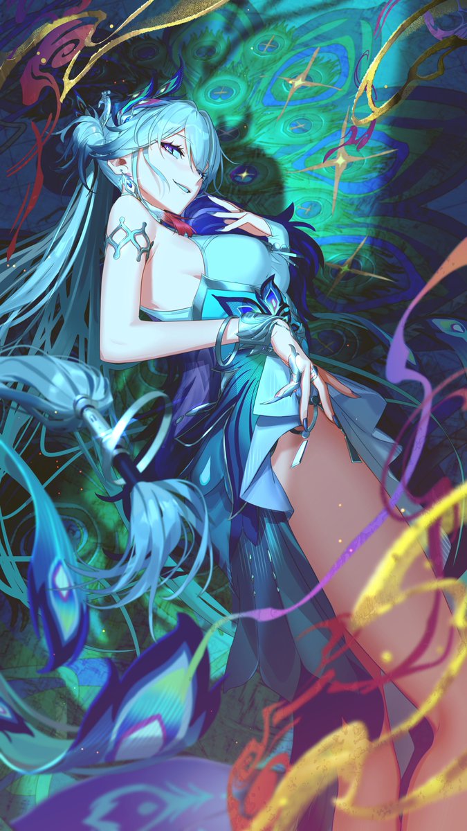 「虎穴に入らずんば虎子を得ず。」
タケバヤシ さん、素敵な作品に感謝じゃ！
#崩壊スターレイル
#爻光