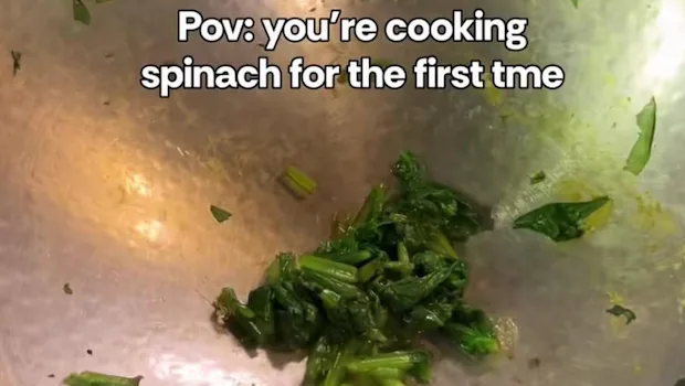 NDTVFood's tweet image. Watch: Viral Video Shows The Relatable Struggle Of Cooking Spinach For The First Time
food.ndtv.com/news/watch-vir…
#viralvideo #spinach #cooking