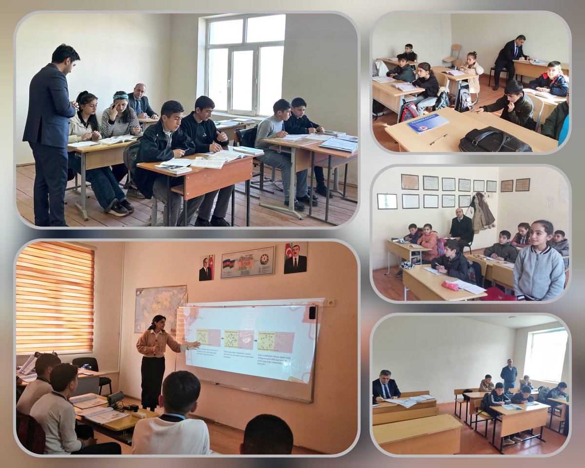 Tədris prosesinin təkmilləşdirilməsi istiqamətində Lerik və Yardımlı rayonlarında fəaliyyət göstərən ümumtəhsil müəssisələrində dərsdinləmələr təşkil olunub.

Ətraflı məlumat üçün linkə keçid edin 🔗 facebook.com/share/p/1AtMDv…