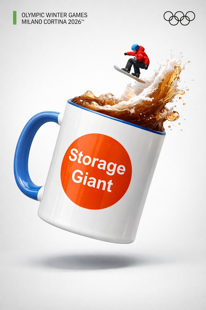 Going for gold in storage 🥇
No slopes required, just smart space.

#aiart #olympics #milanocortina #storageunit #storagegiant