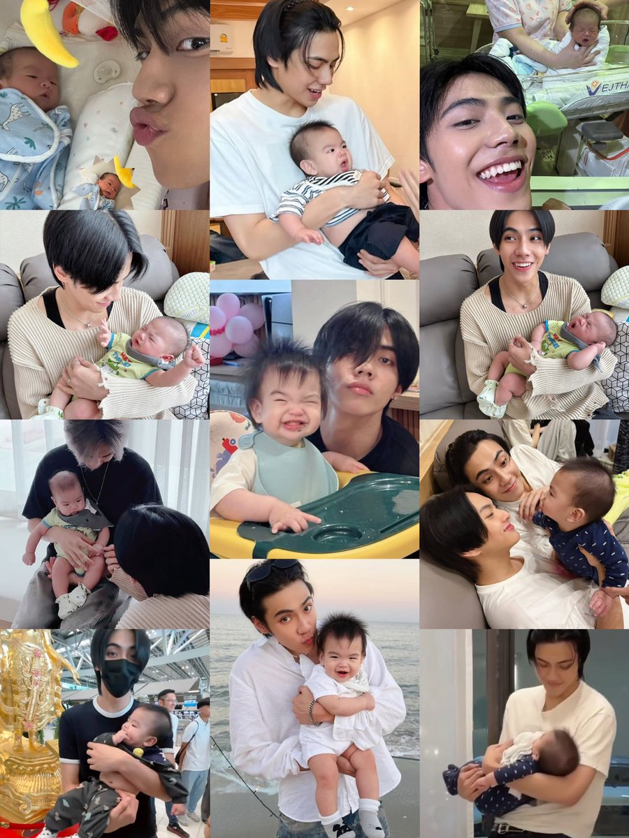 kincharaa's tweet image. เส้นทางการเป็นพี่ชายโน1ของเคเด้นไม่ได้มาง่ายๆ ไปเฝ้าตั้งแต่ลืมตาดูโลก เชื่อมจิตกันนิดหน่อยหลังจากนั้นคอยไปเลี้ยง ไปอุ้ม ไปกล่อมใช้ระยะเวลาตามอายุน้องเลย จากน้องร้อง หาว ทำหน้างงใส่จนตอนนี้เด้นยิ้มแฉ่งกับพี่ภีมด้วยแล้ว ดีใจกับฮีอะ