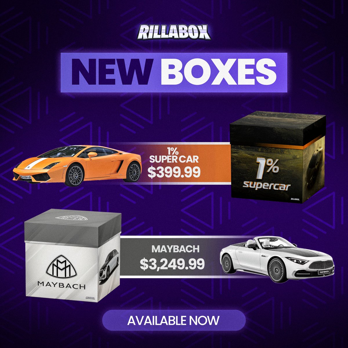 2 NEW CAR BOXES OUT NOW!🥳

Which one would you rather open?👇