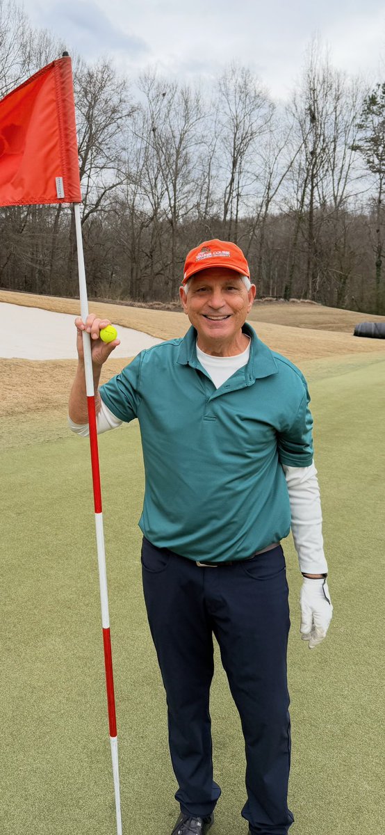 Clemson_Golf's tweet photo. Congratulations Pete Santora!
Scored his second ace yesterday on hole #4. 
105 yard pitching wedge shot witnessed by Jack Mansmann, Lee Rayburn and Truman Watson. https://t.co/WHDDxlncoc