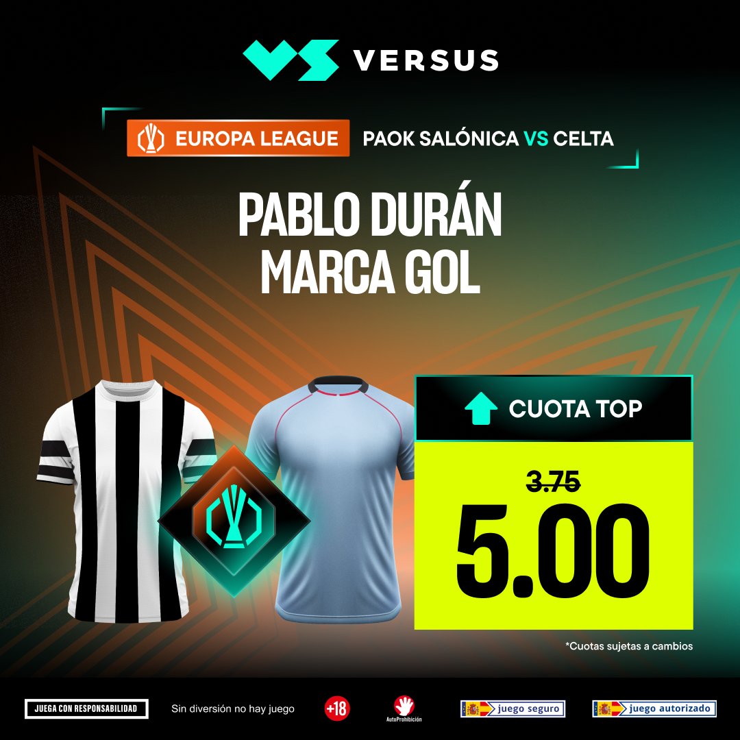 Interfaz de Versus Casino