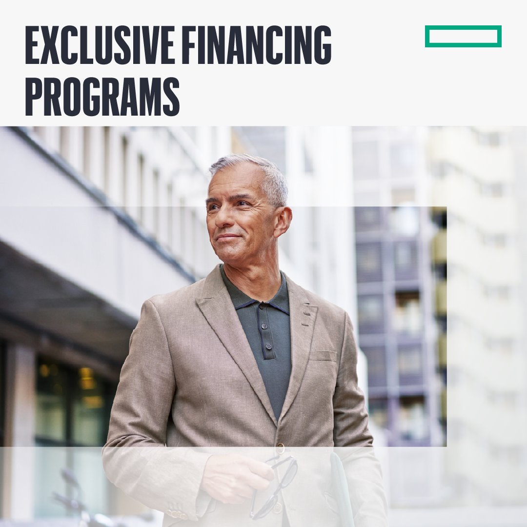 HPE Financial Services tweet media