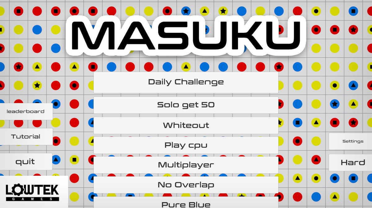 Alastair Low (Lowtek Games) MASUKU coming soon tweet media