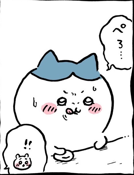 舌ペロくさなぎねねさんの既視感をずっと考えていたけどこのハチワレだった❕ 