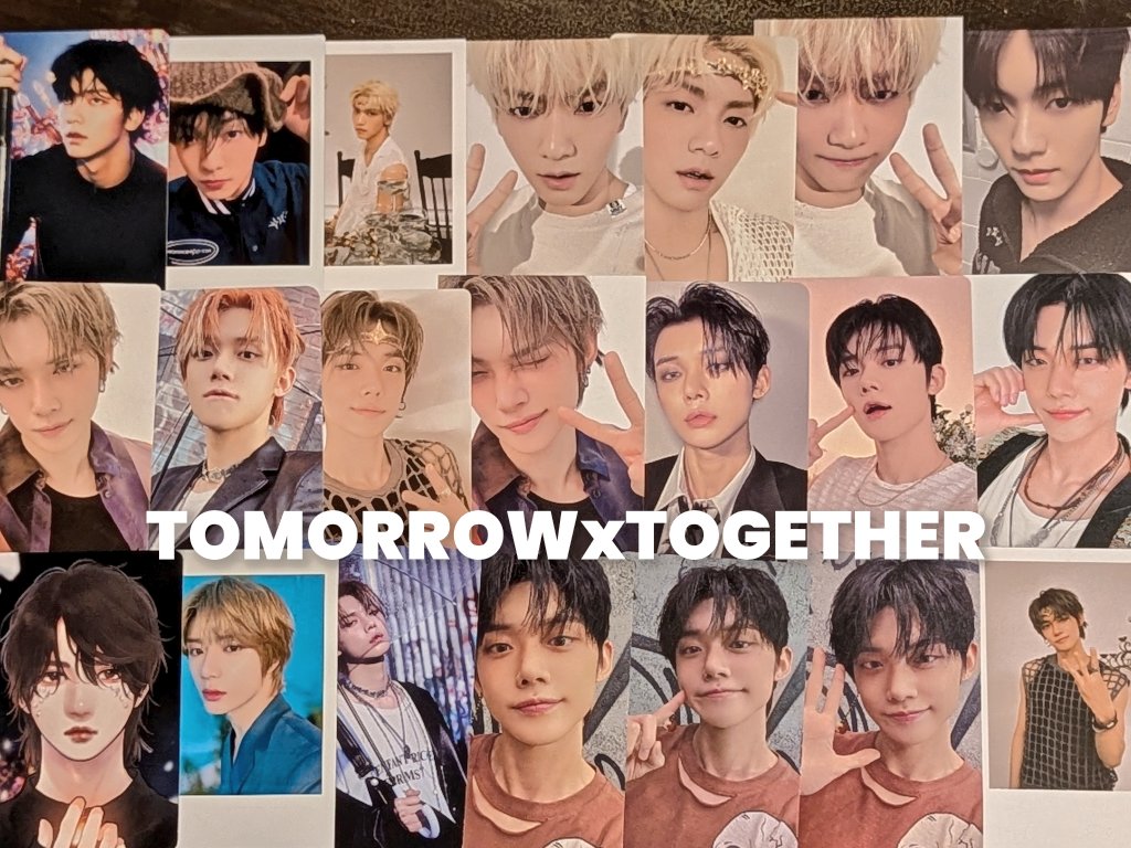 TOMORROW_X_TOGETHER 】 トレカが入荷しました！！ AKIBAカルチャーズ