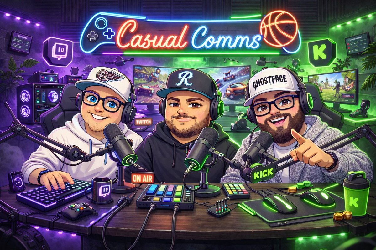 Casual Comms is back w/

Episode 3 

Drops Tonight @ 5pm  CST

So come join the discussion and vibe out with your boys 🙏

@ kick.com/shazamgaming