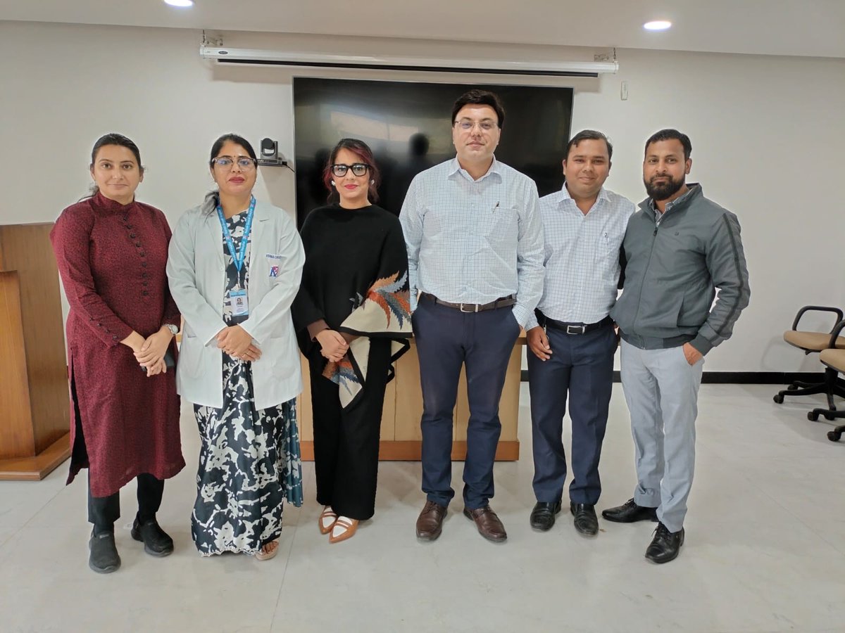 KDHDelhi's tweet photo. We are pleased to announce the successful completion of our Certified Program on the Basics of #StomaManagement for our staff members at Kailash Deepak Hospital organized with and expert guidance of our administration & our Consultant Surgical Oncologist, Dr. Manish Sahni. https://t.co/bpgfC6qm7a