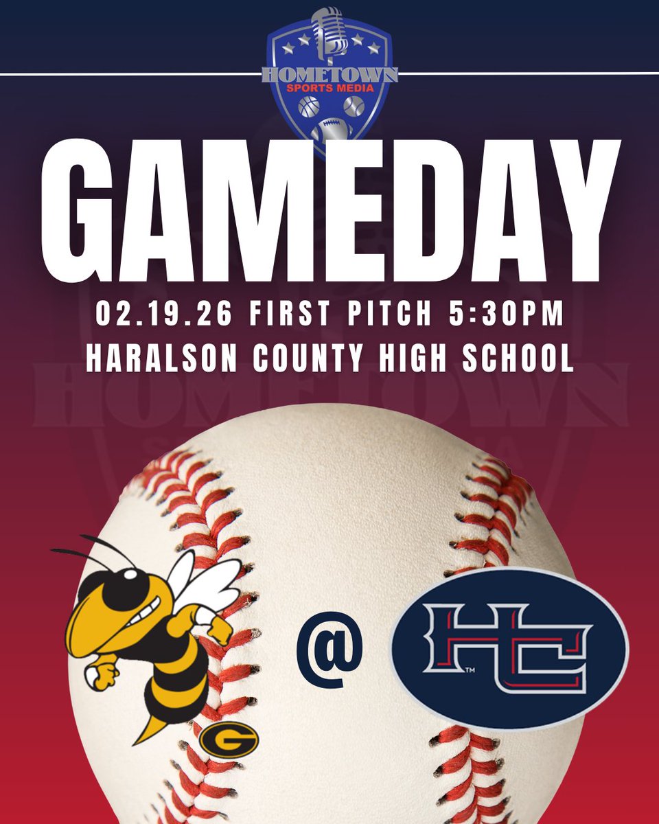 HSM_WestGA's tweet photo. ⚾️ BASEBALL GAMEDAY ⚾️

Glencoe heads to Tallapoosa as the @baseball_rebel look to bounce back at home tonight. 💪

🕠 5:30 First Pitch
🎙️ @samuel23_sam on the call
📲 Listen live: https://t.co/TaXMA3lGth

Time to defend home turf, Rebels. https://t.co/TTgYKCopTk