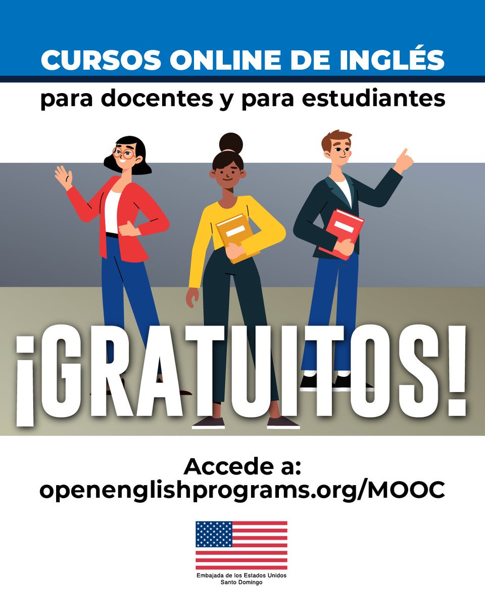 El Departamento de Estado de los Estados Unidos, a través de sus programas educativos, impulsa cursos en línea de inglés completamente gratuitos dirigidos a docentes y estudiantes. Estas capacitaciones brindan acceso a recursos de alta calidad para fortalecer las habilidades en