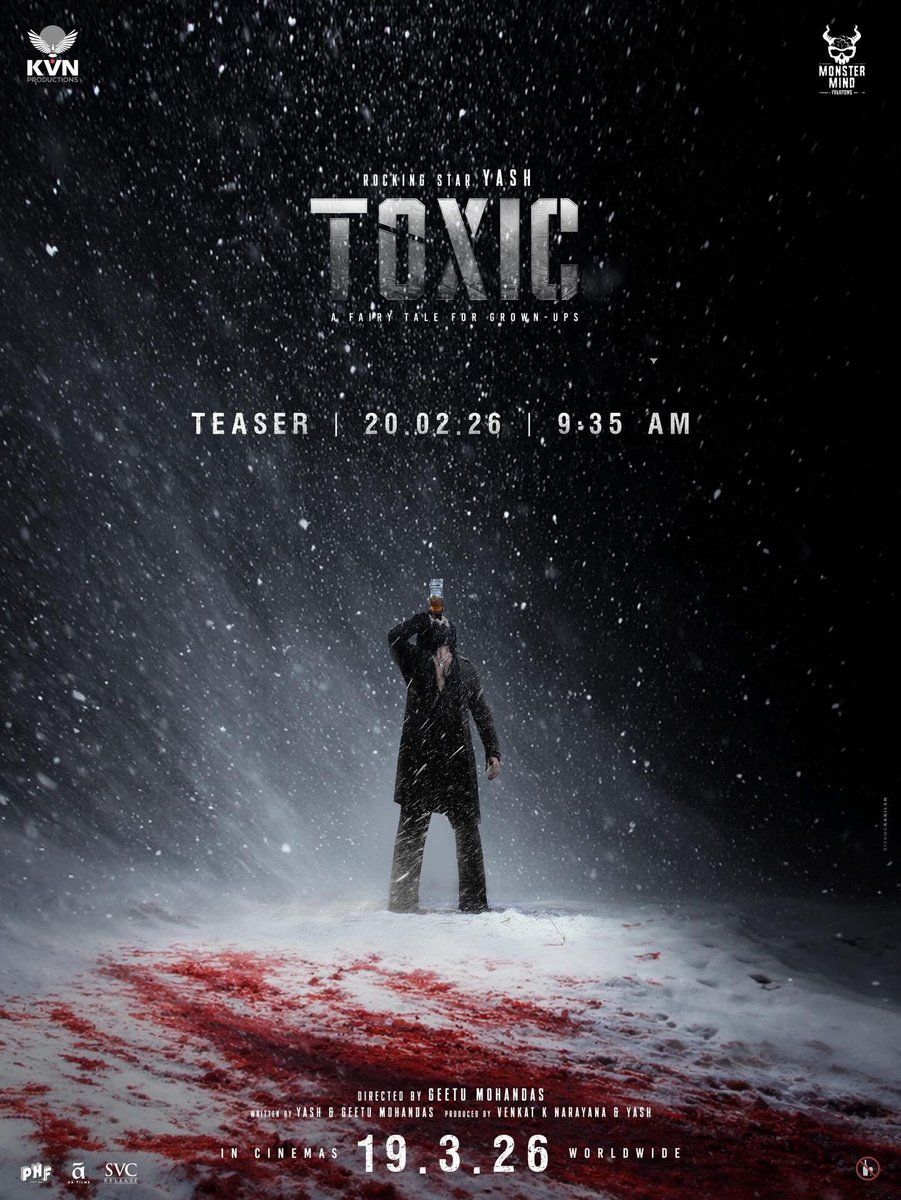 9:35 AM | 20.02.2026
WITNESS THE WORLD OF TOXIC 🔥