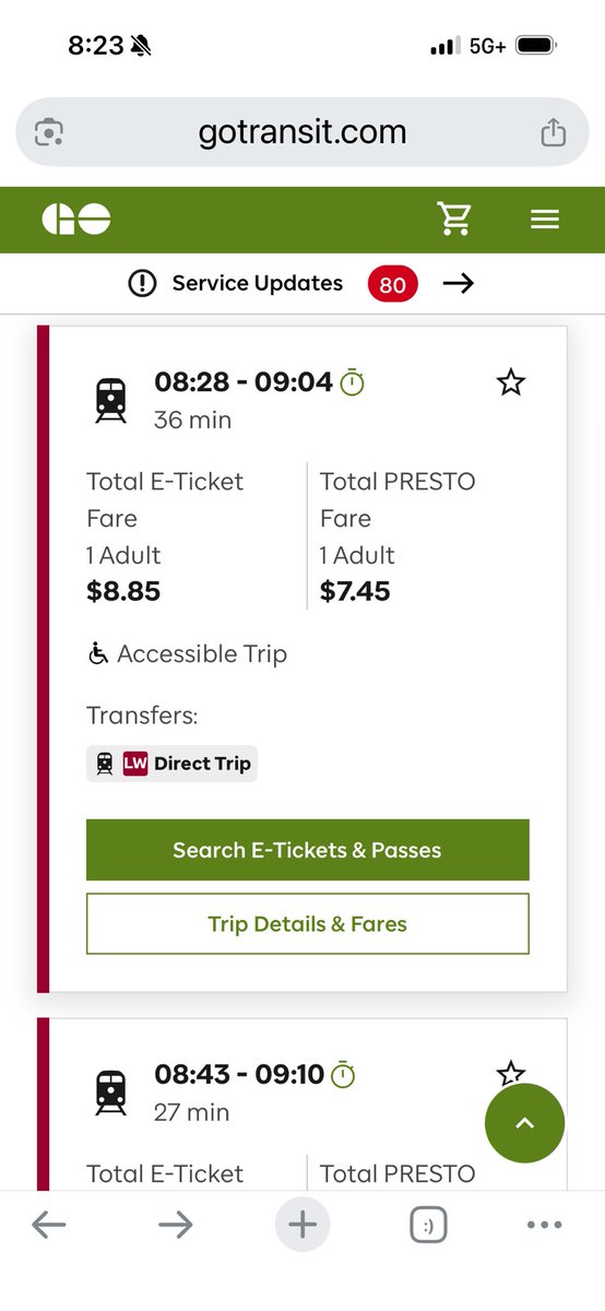 DTSF2015's tweet photo. @GOtransit why isn’t the 08:38 express train showing on the schedule. Lakeshore west https://t.co/rhdSW5OkJ7