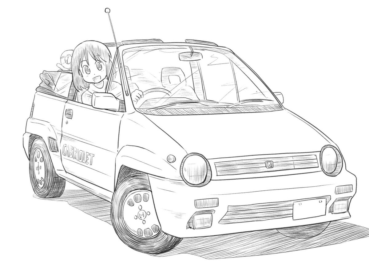 #みんなのHONDA見せて
#Nichijou 