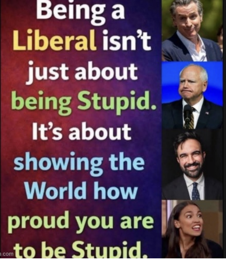 🚂Penny865🚃
Being a Liberal....
<a href="/waconservative6/">The MAGA Welder</a>
<a href="/Derameth/">Dee 💯 🇺🇸 ☠️</a>
<a href="/Tweeklives/">twk4usa</a>
<a href="/Bluepit19651/">Bluepit1965</a>
<a href="/marijotrue/">MariJo</a>
@MagaSicilian
<a href="/marcbrivas43/">Sgt Marc⚓️🇫🇷🇺🇸</a>
<a href="/JefeoftheHill/">Jefe🇺🇸</a>
<a href="/cecegkh/">CeCe</a>
<a href="/Eb67735B/">e b</a>
<a href="/HeavenBound1556/">🇺🇸THUNDERHAWK🦅 (Jeffrey)</a>
<a href="/PecanC8/">🇺🇸 Pecan 🇺🇸</a>
<a href="/Langer424/">💞Jenny 🇺🇸</a>
<a href="/Doot2471/">💕Doot 🙋🏼‍♀️💕</a>
<a href="/BB_Scats/">༺⭐⛓⛓𓊈𒆜𝔹𝕒𝕓𝕪𒆜𓊉⛓⛓⭐༻</a> 
<a href="/JimPidd/">JimPidd</a>
<a href="/Hoot4USA/">Hoot the Patriot</a>
<a href="/GilbertWanda/">Wanda Gilbert🔥</a>
<a href="/earthing5000/">EARTH!🇺🇸</a>
<a href="/courage04ever/">DontTrySass😇</a>