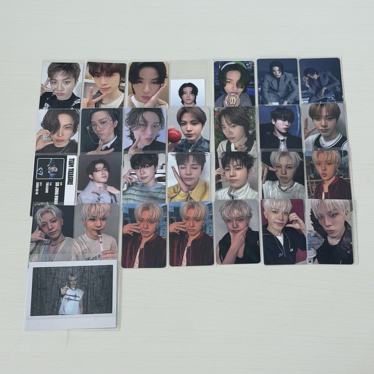 TREASURE トレカ ペンライト オフライン 交換 譲】ヒョンソク ジフン