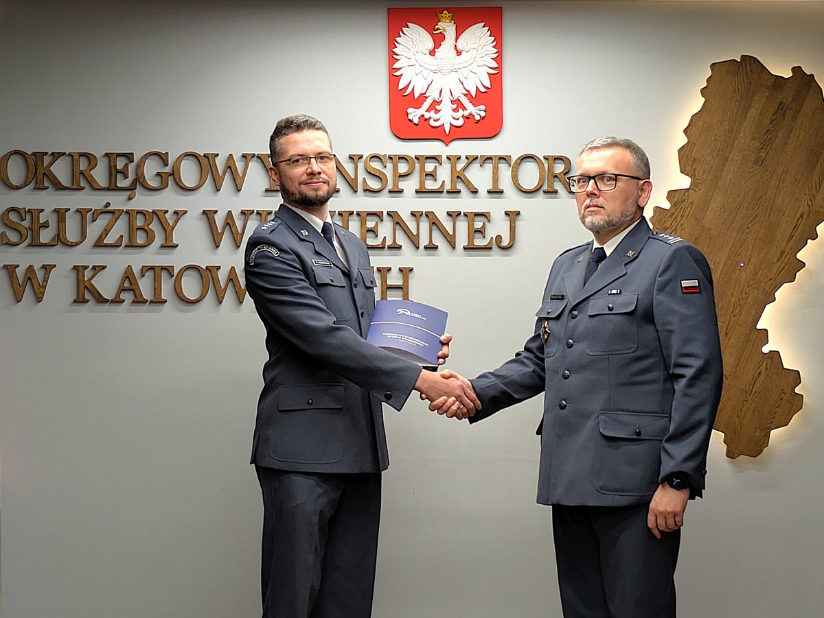 AS_Czestochowa's tweet photo. Powołanie nowego Zastępcy Dyrektora Aresztu Śledczego we Częstochowie
Dyrektor Okręgowy Służby Więziennej w Katowicach z dniem 19 lutego 2026 roku powołał kpt. Michała Wawrzyniaka na stanowisko zastępcy dyrektora Aresztu Śledczego w Częstochowie. https://t.co/tiSyJjZziY