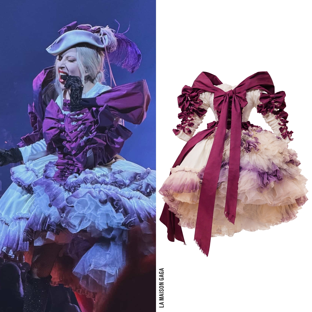 Lady Gaga debuted a third 'The Dead Dance/Lovedrug' costume for
