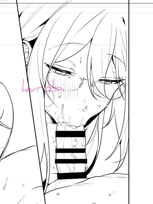 進捗 眼鏡ロン毛♂による渾身のフエラチオ 