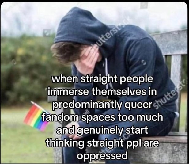 A lot of veiled bigotry in fandom spaces end up being this