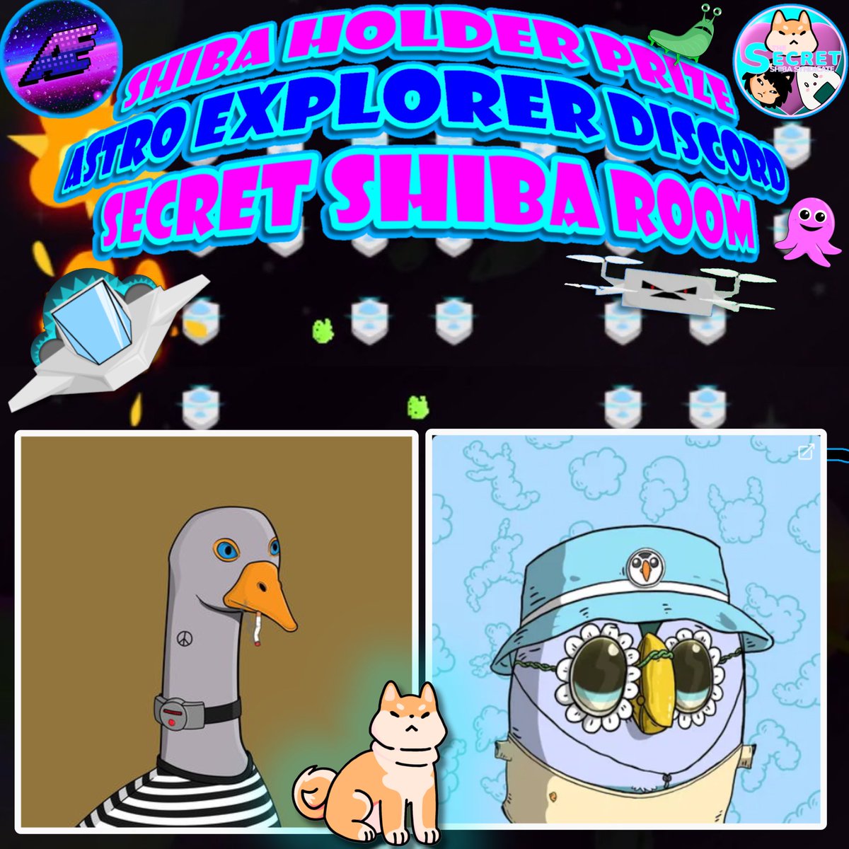 🌞GM🤫Secret👀Frens👇 

👊Head to  <a href="/Astro_Explorer_/">Astro Explorer | Bork Borks & Zerkers</a> Discord

👉Secret Shiba Room

2 Holder Prizes 

CGF
Pooof