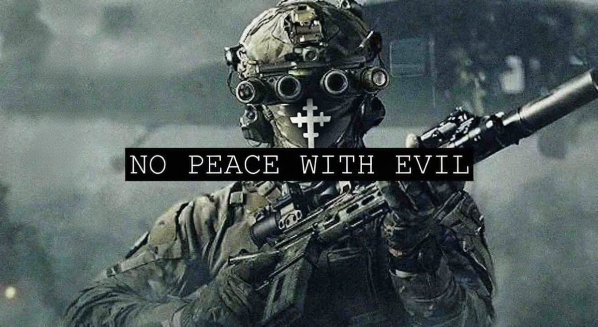 ✠ Make No Peace With Evil ✠