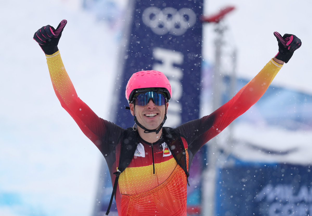 🇪🇸 🇪🇸

🥉 🥇 Spain’s second medal of these Games!
🥇 Spain’s first Olympic GOLD medal since 1972!

¡Oriol Cardona hace HISTORIA! 🔥

#MilanoCortina2026 #Olympics #SkiMountaineering #Skimo